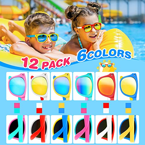 Mega Pool Party Beach Party Favors-60Pcs Party Bag Stuffers for Kids Beach Balls Bulk, Kids Sunglasses, Bubble Wands, Summer Toys for Party Supplies Birthday, Pool Beach Toys for Kids Ages 3 4 5 6 7 8