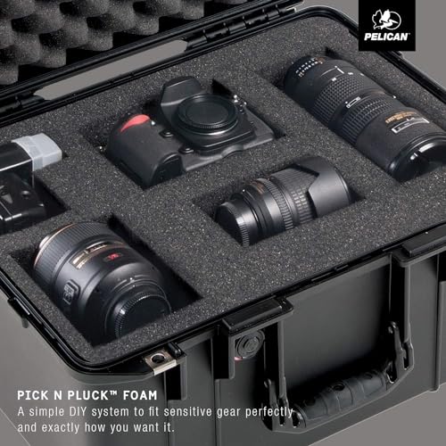 Pelican 1200 Case With Foam (Black)