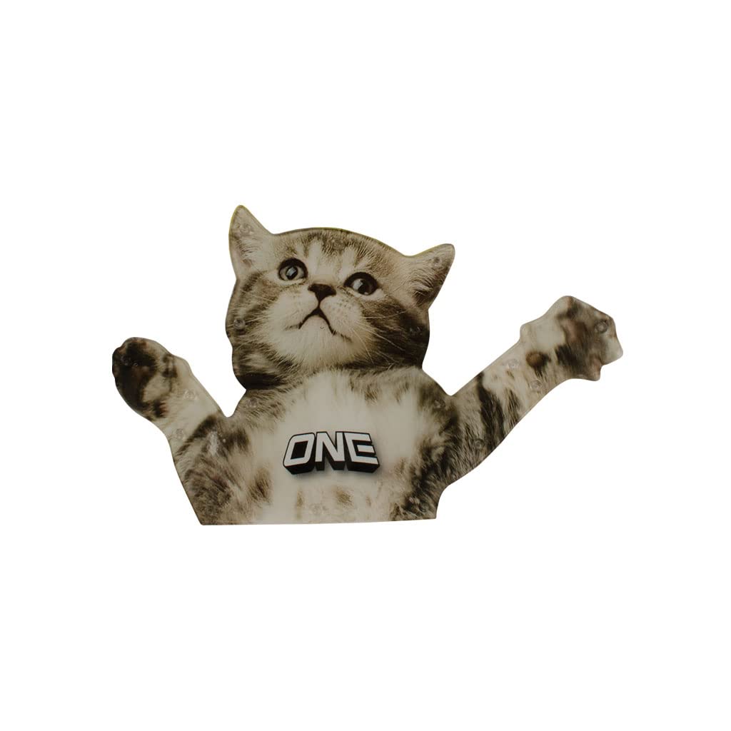 One Mfg Flying Cat Snowboard Stomp Pad 6" x 4" - Lightweight, Anti-Slip, Traction