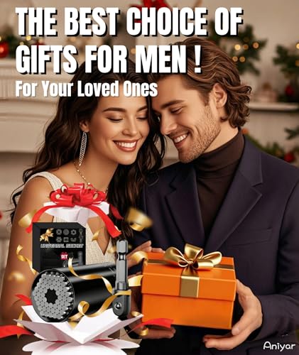 Christmas Stocking Stuffers Gifts for Adults Men Dad, Super Universal Socket Tools White Elephant Christmas Gifts for Who Have Everything Dad Boyfriend Husband Tools for Cool Gadgets