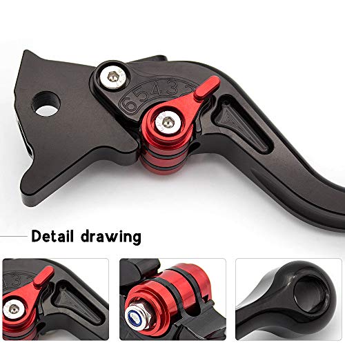 HYEPIVOT for TNT 125 135 TNT125 TNT135 2016 2017 2018 2019 2020 2021 2022 2023 Short Brake Clutch Levers Pair Black