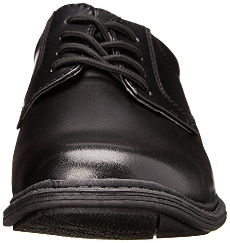 Stacy Adams Austin Plain Toe Uniform Dress/Casual Lace-up Uniform Oxford Shoe (Little Kid/Big Kid),Black,1 M US Little Kid