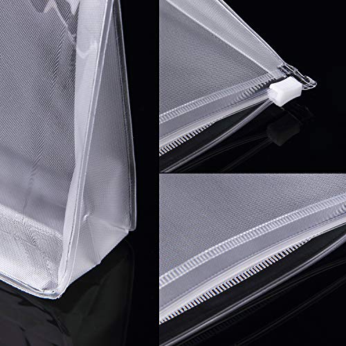 Arroyner 15 PCS Mini Clear Makeup Bag Small Clear Plastic Cosmetic Bags with Zipper Travel Toiletry Makeup Bag