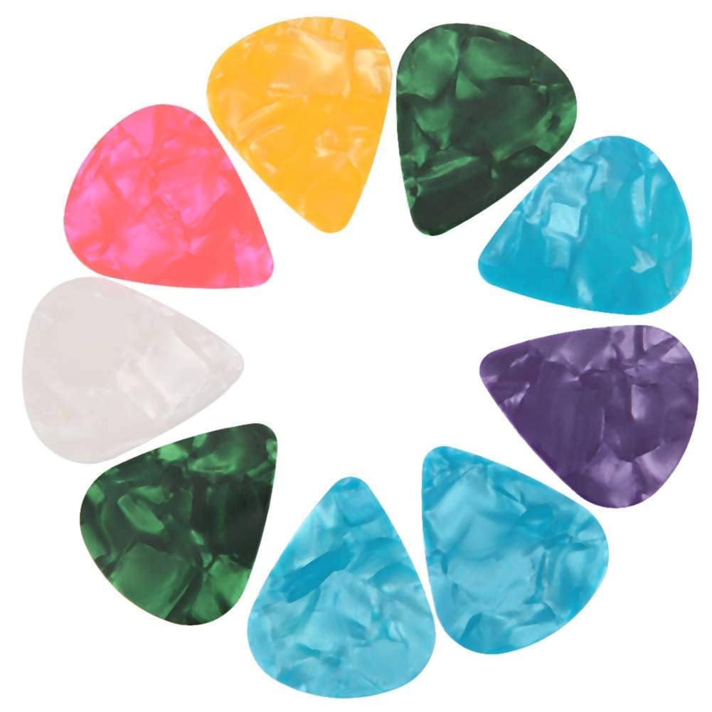 Guitar Accessories Kit 36 Pieces Guitar Tool with Guitar Picks, Capo, Guitar Strings, String Winder, Bridge Pins, Pin Puller, Saddle and Nuts, Electric Guitar Accessories Guitar Supplies Guitar Tools