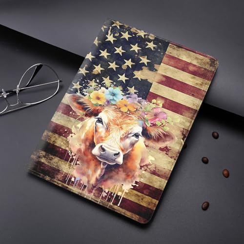 FGDRFGRW Case for Samsung Galaxy Tab A9 8.7 Inch Tablet Case 2023 (SM-P613/P619/P610/P615),Adjustable Stand Auto Wake/Sleep Function Full Body Protection Cover - Sunflower Elephant