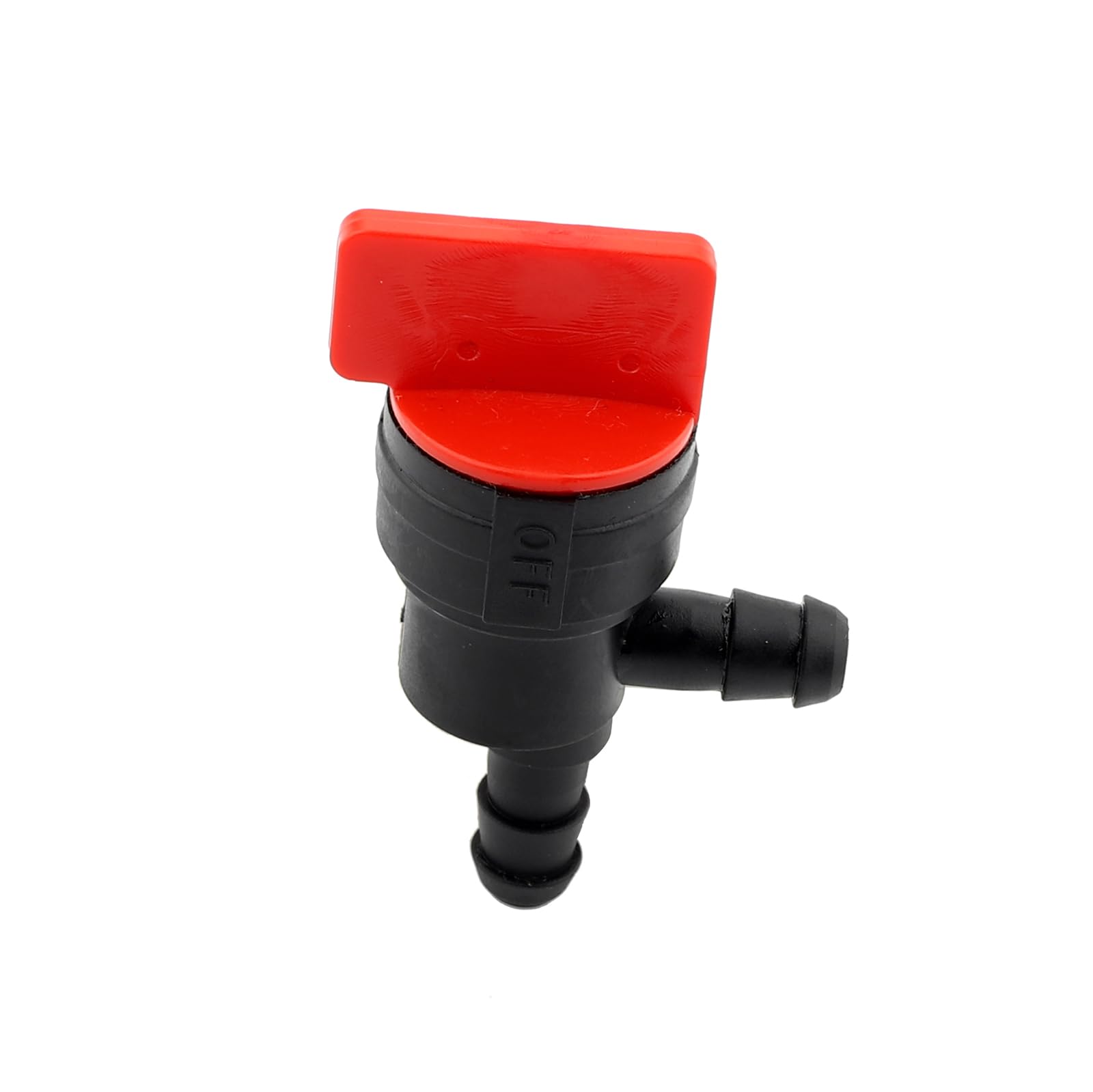 Panari 1/4" 90 Degree Fuel Shut Off Valve with Clamps for 698181 494539 697944 Tecumseh 35857 LawnMower (Pack of 2)
