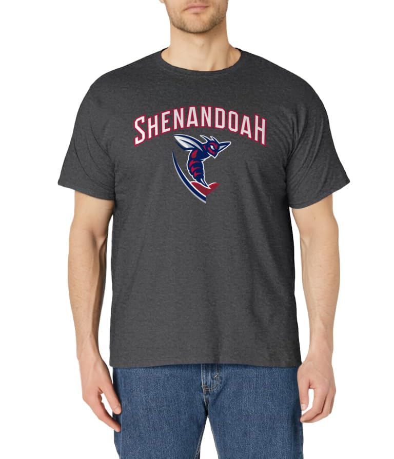 Shenandoah Hornets Arch Dark Heather Officially Licensed T-Shirt