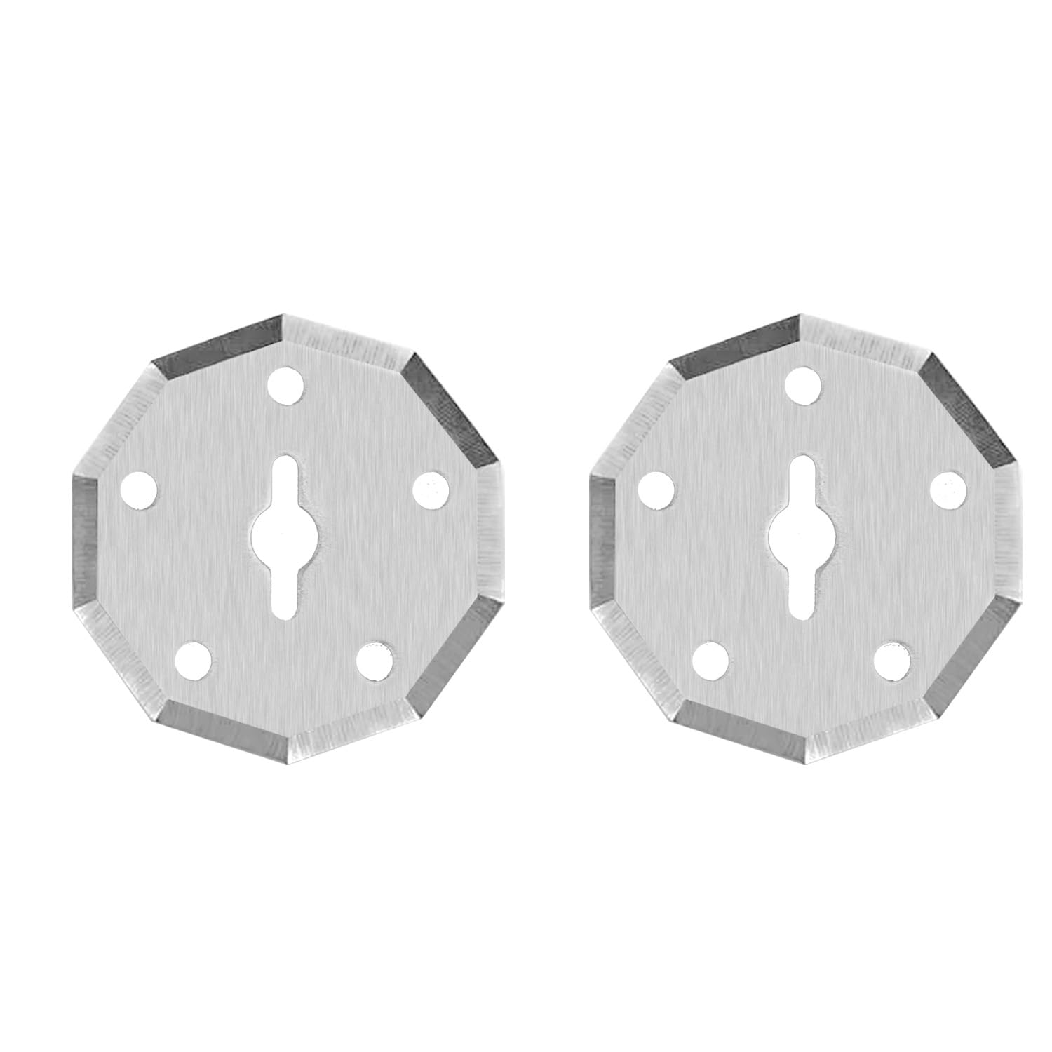 SnapFresh 4V Electric Scissor Replacement Blades, Compatible with SnapFresh EC0601C/EC0601P Zip Snip Cardboard Cutter(1-1/2"),Fits WX082L/ WX081L(2 Pack)