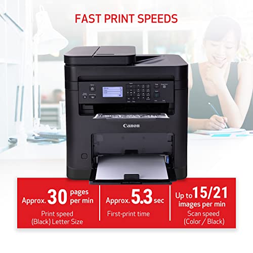 Canon imageCLASS MF273dw - Wireless Monochrome Laser Printer, Print, Copy and Scan with Auto Document Feeder, Black