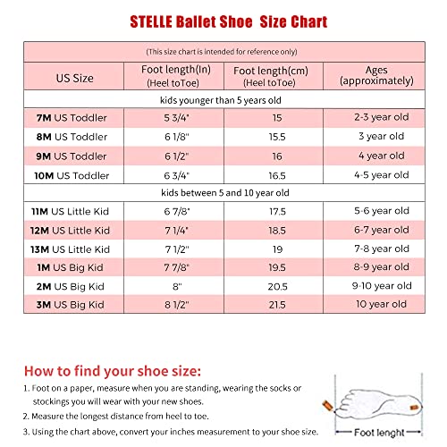 Stelle Girls Dress Shoes Glitter Princess Shoe Flower Mary Jane Low Heels Party Wedding Prom Footwear for Toddler Kids(T13-Ruby Red, 3ML)