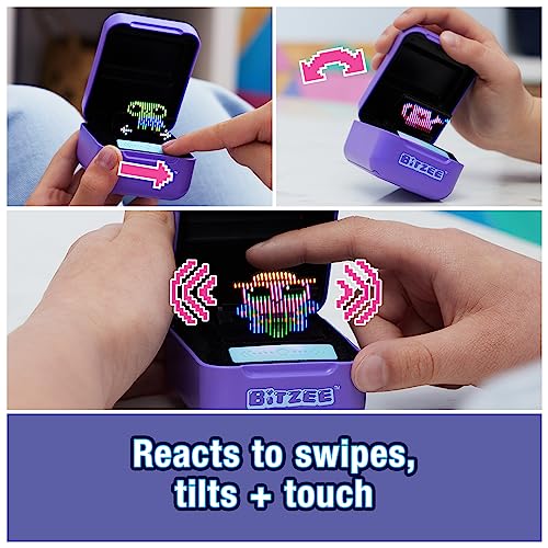 Bitzee, Interactive Toy Digital Pet with 15 Animals Inside, Virtual Electronic Pets React to Touch, for Kids