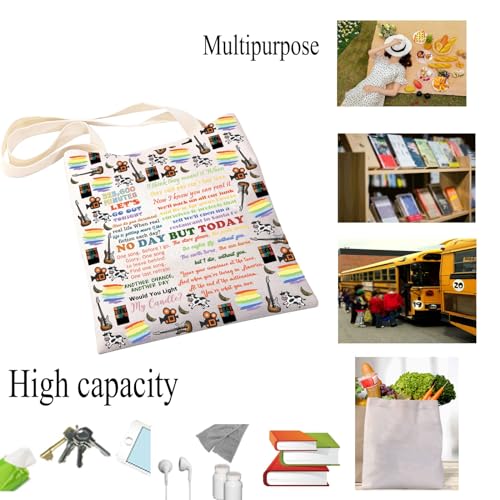 JYTAPP Rent Musical Tote Bag Rent Broadway Musical Tote Theatre Bag Broadway Merchandise Rent Musical Lover Gift