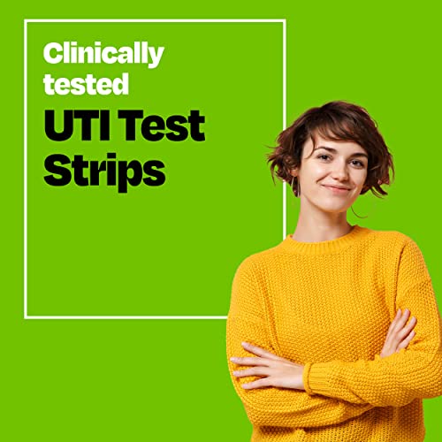 Cystex Urinary Tract (UTI) Test Strips for Women & Men, FSA HSA Eligible & Approved, at Home Test with Accurate, Easy to Read Results in 2 Minutes, Monitor Bladder or Urinary Tract Issues, 4 Count