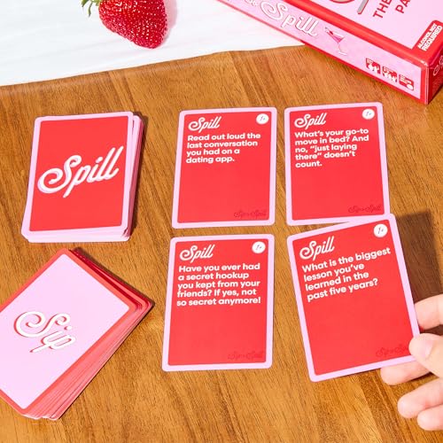 WHAT DO YOU MEME? Sip or Spill — The Girl's Night Party Game, Ultimate Bachelorette Party Games, Bachelorette Party Favors by Relatable