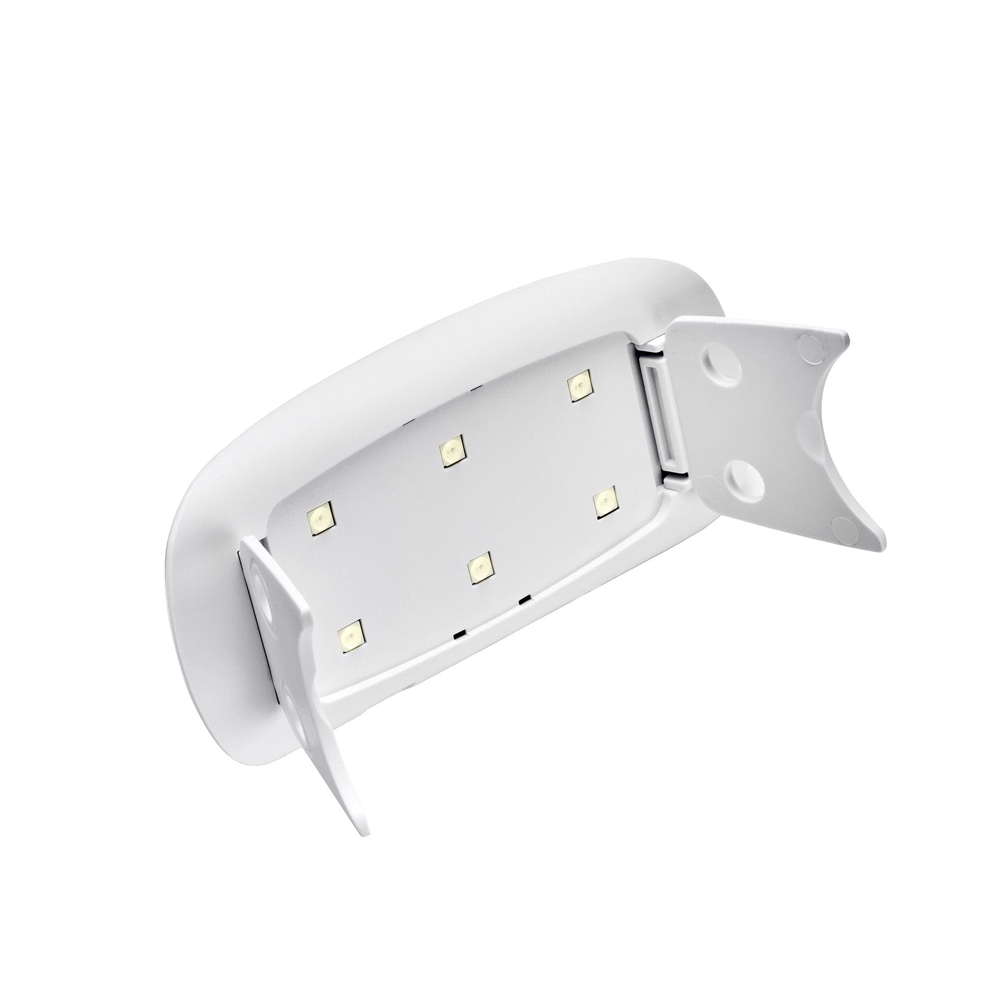 Dashing Diva Mini LED Gel Nail Lamp - Compact and Portable Light for Curing Semicured Nails & All Gel Products - Universal USB LED Lamp Includes USB Cord