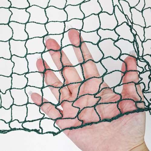 Aoneky Outdoor Replacement Badminton Net, Indoor Standard Regulation Badminton Court Netting Only, 20 x 2.6 ft (Green)