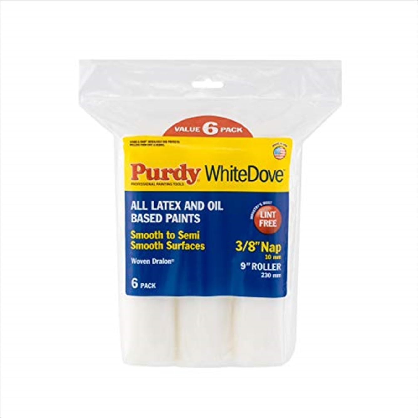 Purdy White Dove, 6 Pack