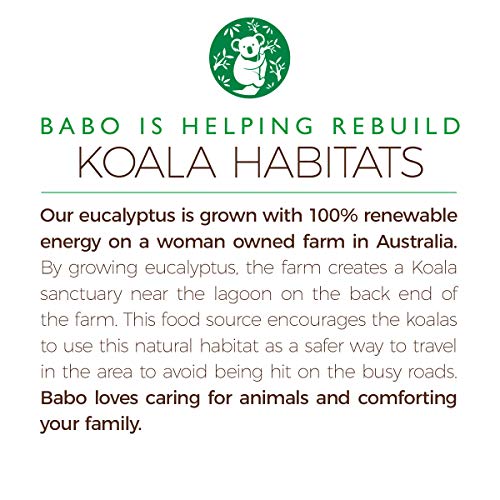 Babo Botanicals Eucalyptus Remedy Soothing Chest Rub - USDA Organic - Calming relief with eucalyptus, lavender & rosemary essential oils - Made without Camphor or Petroleum - For ages 3+