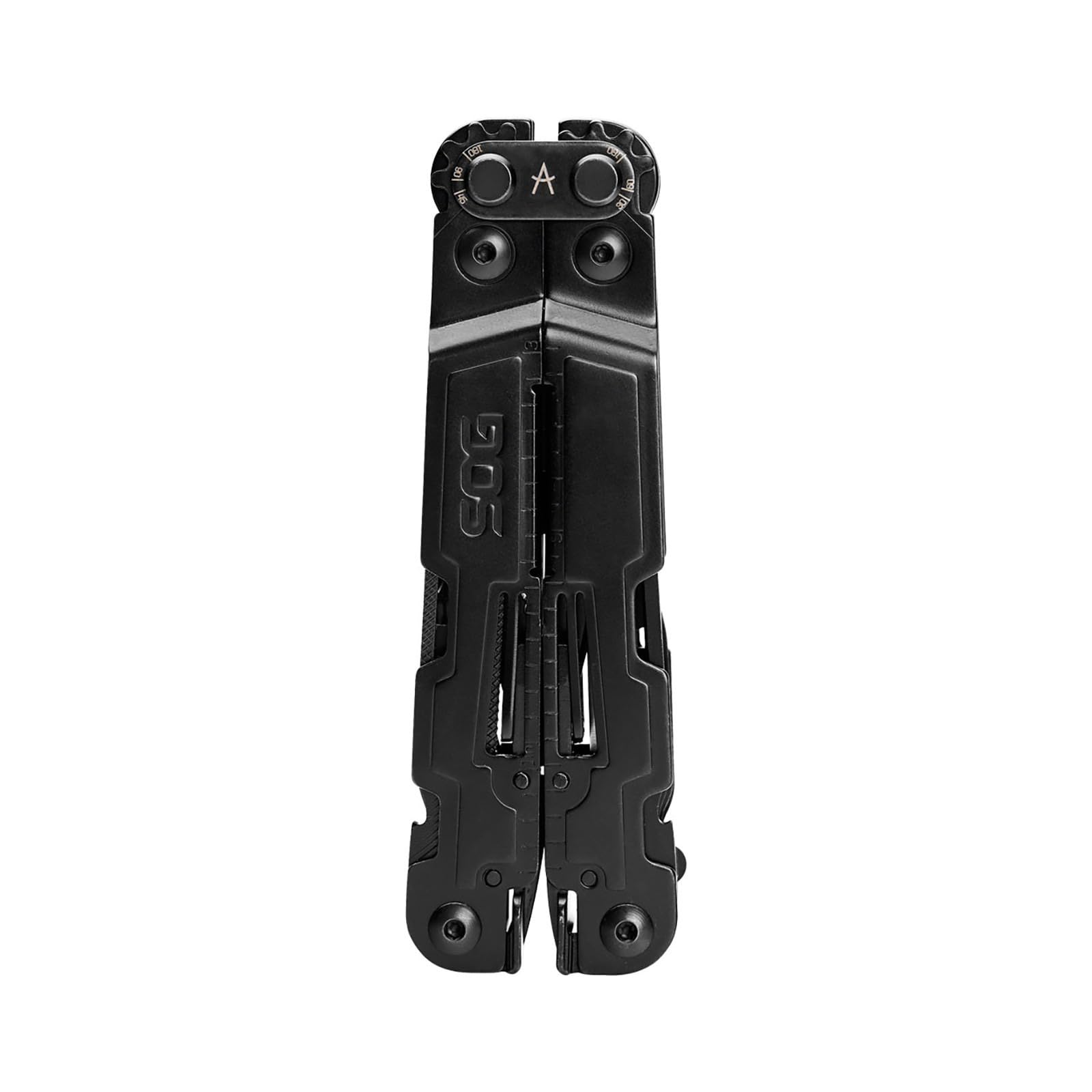 SOG PowerAccess Well-Rounded One-Handed Lightweight Daily Pocketable Stainless Steel Multi-Tool for Backcountry| 18 Tools, Black