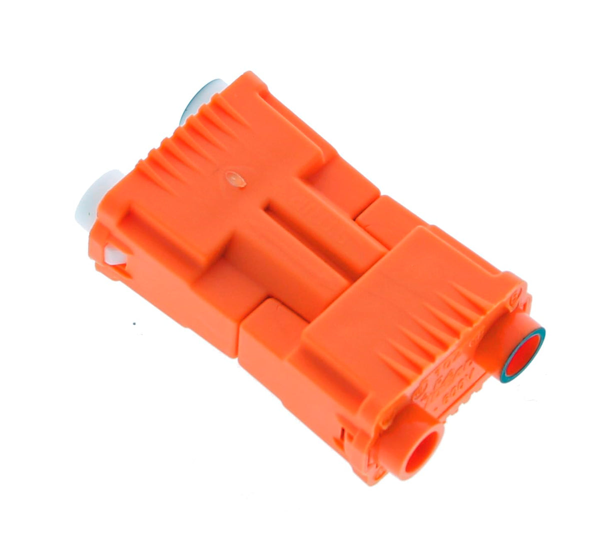 IDEAL Electrical 30-352J Luminaries Disconnect Power Plug 2 Wire, Orange, (150-Pack)