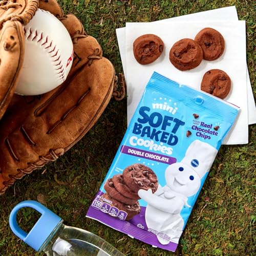 Pillsbury Mini Soft Baked Double Chocolate Cookies, 6 ct, 18 oz (Pack of 9)