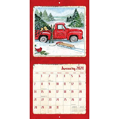 WSBL Country Road 2023 12X12 Wall Calendar (23997001744)