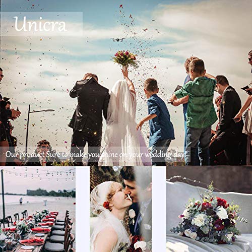 Unicra Bride Silver Wedding Hair Comb Sparkly Crystal Bridal Hair Piece Rhinestone Hair Accessorie for Women and Girls (A-Silver)
