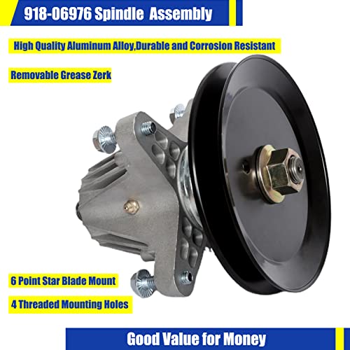 SCBHWJ 618-06976A 918-06976 Deck Spindle Assembly Compatible with MTD t 42 inch XT1-LT42 XT2-LX42 CYT4220 Mower