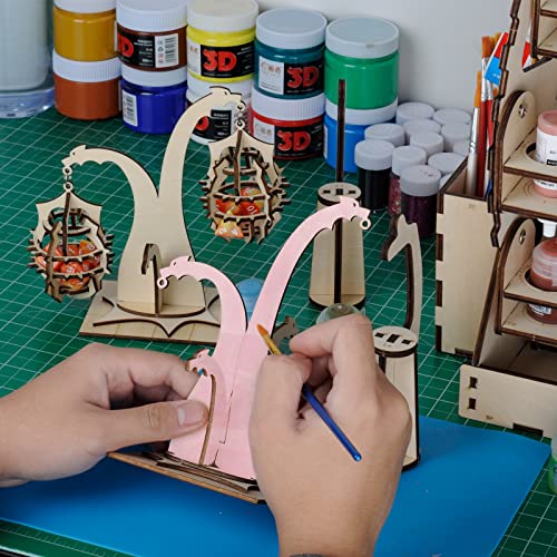 DND Dragon Dice Jail Prison Wood Hanging Cage for Your Bad Dice (Dice Jail B)