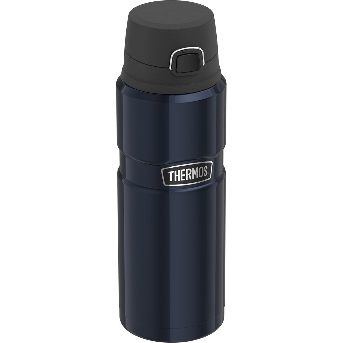 THERMOS Stainless King Vacuum-Insulated Drink Bottle, 24 Ounce, Midnight Blue