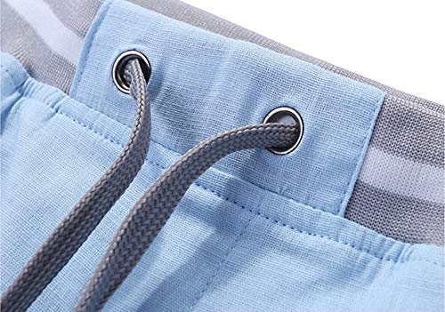 Tansozer Mens Shorts Casual Classic Fit Drawstring Summer Beach Shorts with Elastic Waist and Pockets Green 2XL