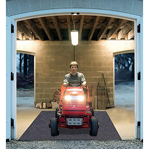 Sszhen Garage Floor Protection Mat，Reusable, Washable, Indoor Parking Mat-Premium Absorbent Oil Pad Contains Liquid (14'7" x 5'9")