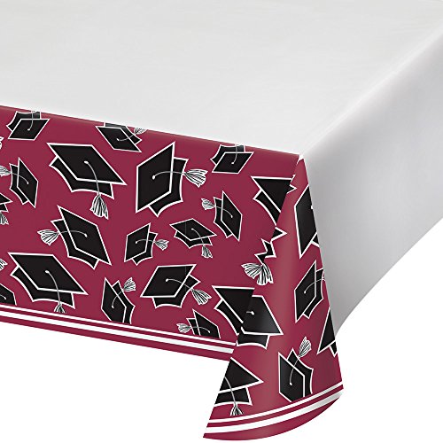 Creative Converting Party Supplies, 54" x 102", Burgundy