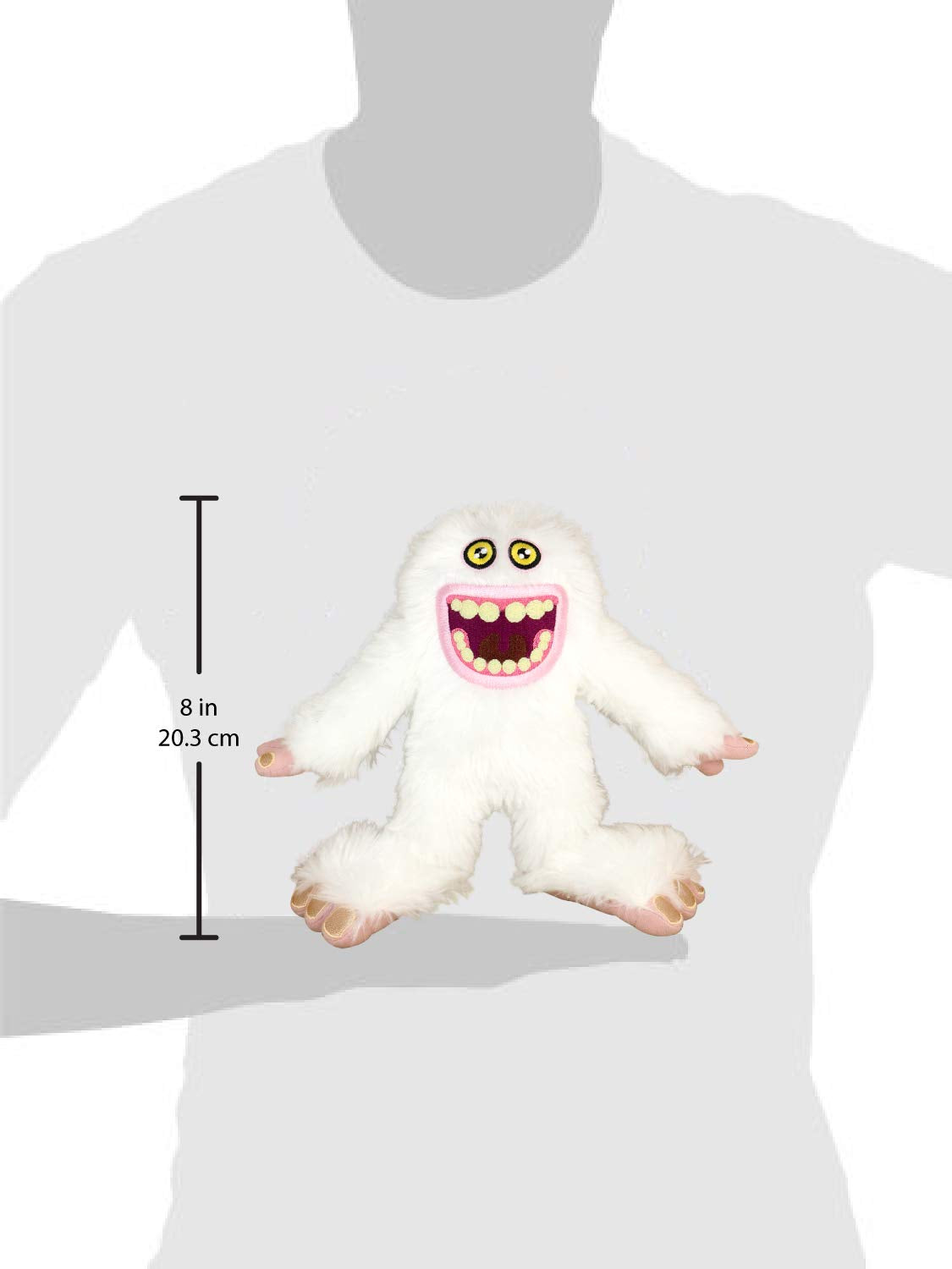My Singing Monsters Mammott Plush, Multicolor, 8 inches