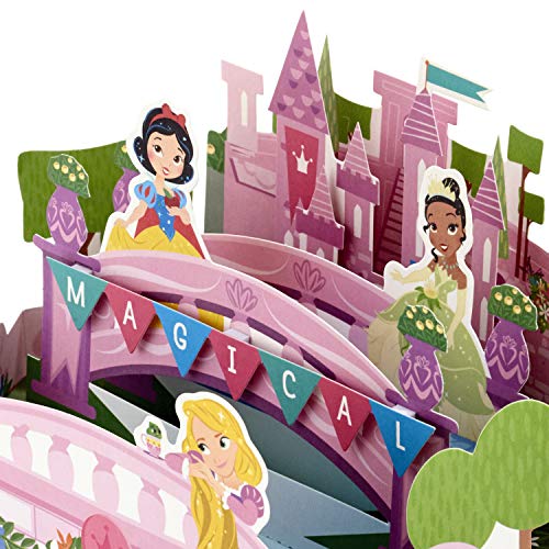 Hallmark Paper Wonder Pop Up Birthday Card for Girls (Disney Princess)