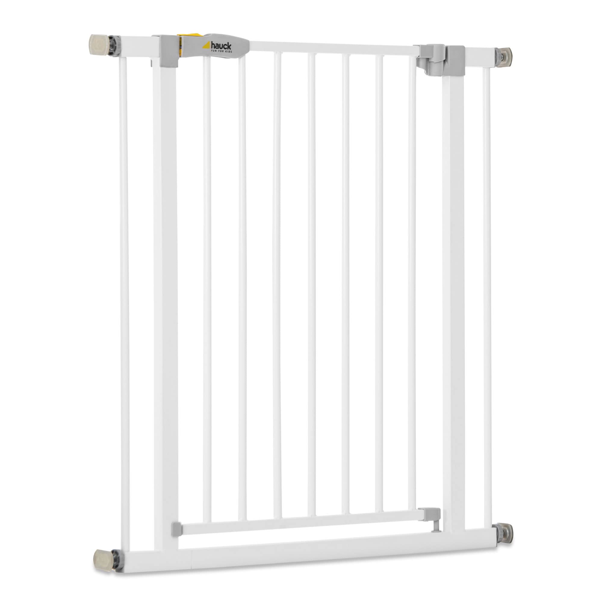 Hauck 59726 Open N Stop KD Pressure Fit Baby and Pet Safety Gate for 29 to 31" Wide Home Doorways, Stairways, or Hallways, White