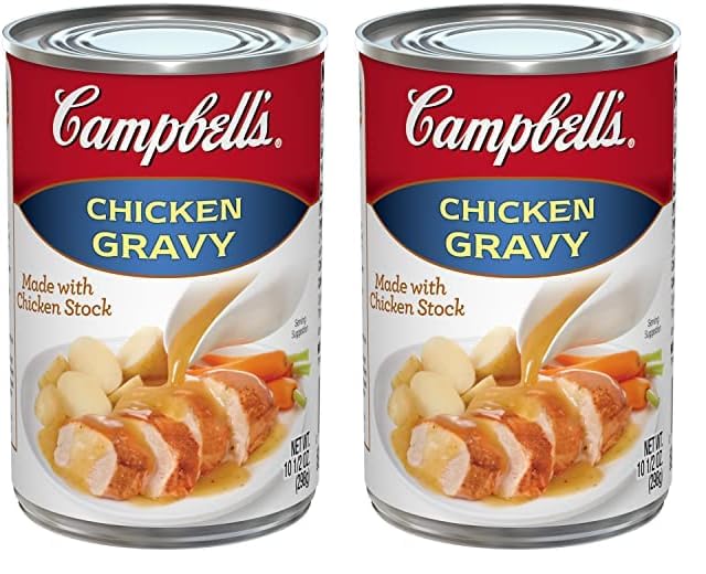 Campbell's Chicken Gravy, 10.5 Oz Can (Pack of 2)