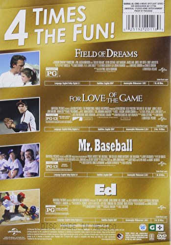 Baseball All-Stars 4-Movie Spotlight Series [DVD]