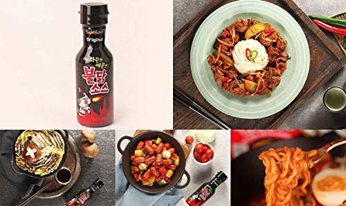 (Samyang) Carbo Bulldark Spicy Chicken Roasted Sauce + Bulldark + Hack Bulldark Spicy Chicken Roasted Sauce 3 sets/Fire Noodle Challenge (overseas direct shipment)