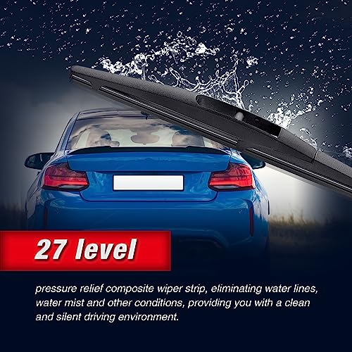 24"/19"/12" Windshield Wiper Blades Replacment for Mercedes-Benz GLA250 2021 2020 2019 2018 2017 2016 GLA45 AMG 2016 2017 2018 2019 OEM Quality-Top Lock (Set of 3)