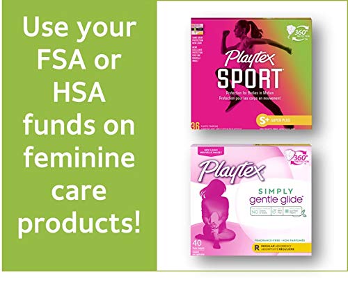 Playtex Sport Tampons, Super Absorbency, Fragrance-Free - 36ct