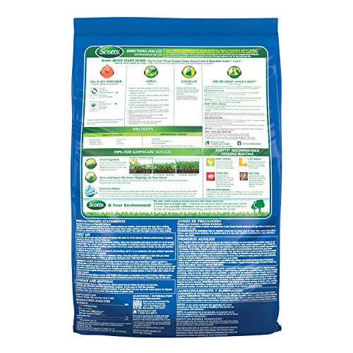 Scotts Turf Builder Halts Crabgrass Preventer with Lawn Fertilizer, 5,000 sq. ft., 13.35 lbs. (2-Pack)