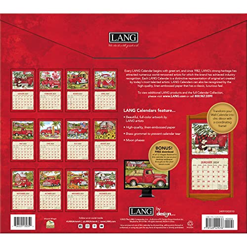 LANG Truckin' Along 2024 Wall Calendar (24991002010) Multi