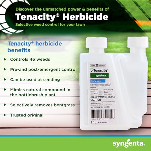 Syngenta 46256 Tenacity 8oz Herbicide, Clear