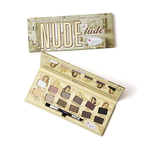 theBalm NUDE 'tude Eyeshadow Palette, Naughty, 12 Neutral Shades