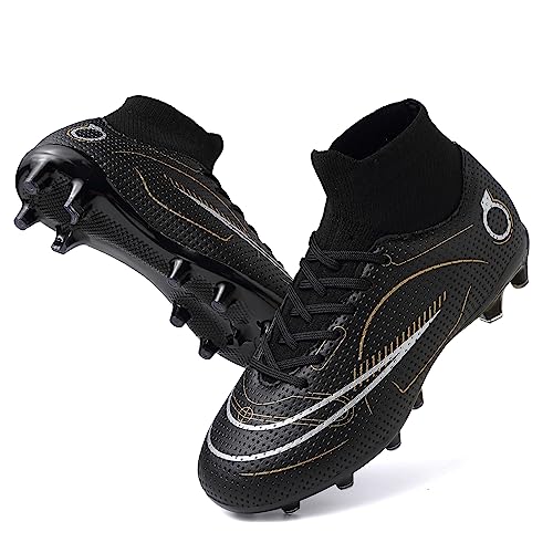 Kids Soccer Cleats Boys Girls Football Cleats Outdoor Soccer Shoes Tacos de Futbol para Hombre High Top Zapatos de Futbol para Hombres Baseball Cleats Professional Turf Football Boots