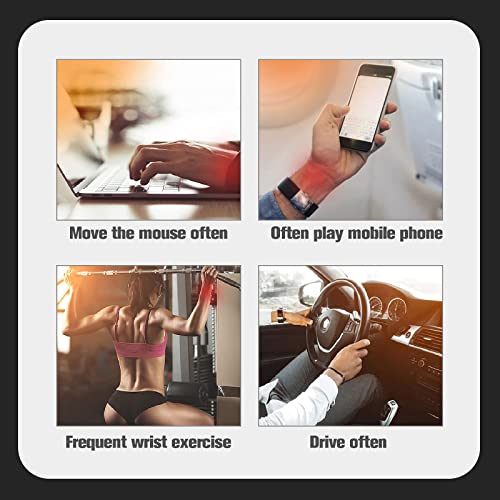 JIN BD Wrist Trainer Ball Auto-Start Wrist Strengthener Gyroscopic Forearm Exerciser Gyro Ball for Strengthen Arms, Fingers, Wrist Bones and Muscles With LED light, black