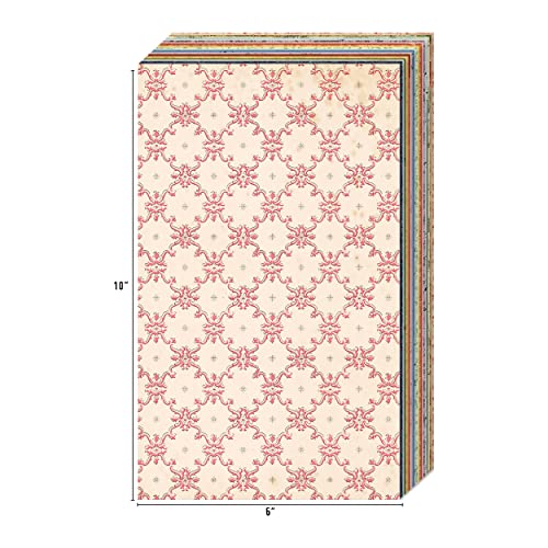Tim Holtz - Advantus Idea-Ology Backdrops Double-Sided Cardstock 6"X10" 24/Pkg-Volume #5 Art Craft, Multi