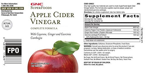 GNC SuperFoods Apple Cider Vinegar