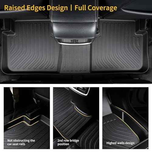 GINOWY®-TPE Car Floor Mats for Chevrolet/Chevy Trax 2024 2023-2014